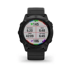 Garmin Fenix 6X Pro Multisport GPS Smartwatch -Fitness Equipment Store garmin fenix 6x pro black with black band 010 02157 00 4