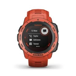 Garmin Instinct Solar GPS Smartwatch -Fitness Equipment Store garmin instinct solar flame red 010 02293 21 4