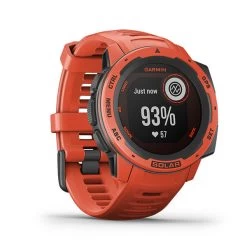 Garmin Instinct Solar GPS Smartwatch -Fitness Equipment Store garmin instinct solar flame red 010 02293 21 7