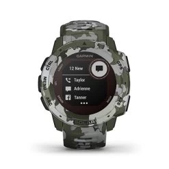 Garmin Instinct Solar Sportsman Camo Edition GPS Smartwatch -Fitness Equipment Store garmin instinct solar sportsman edition lichen camo 010 02293 16 5