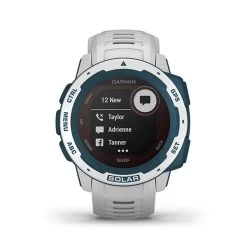 Garmin Instinct Solar Surf Edition GPS Smartwatch -Fitness Equipment Store garmin instinct solar surf edition cloudbreak 010 02293 18 3