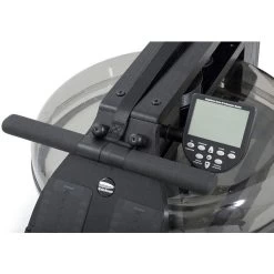 WaterRower All Black Rowing Machine With S4 Monitor -Fitness Equipment Store water rower black display unit and handle