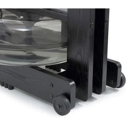 WaterRower All Black Rowing Machine With S4 Monitor -Fitness Equipment Store water rower black wheels