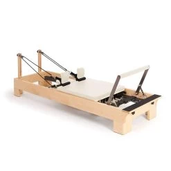 Elina Pilates Wood Reformer -Fitness Equipment Store wood reformer ivory